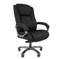 Компьютерное кресло Chairman 410 для руководителя, обивка: текстиль, цвет: черный