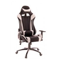 Компьютерное кресло Everprof Lotus S4 игровое, обивка: текстиль, цвет: черный/серый