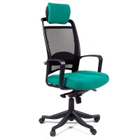 Компьютерное кресло Chairman 283 для руководителя зеленое